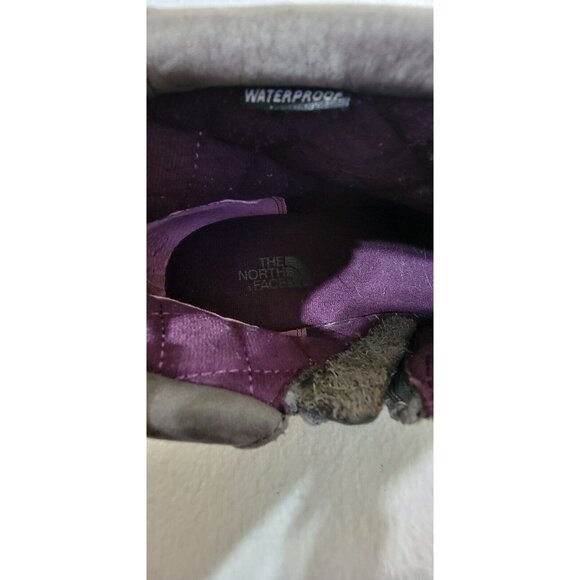The North Face Womens‎ Gray Bridgeton Ankle Wedge Boot Leather Side Zip Size 9 - Picture 13 of 14